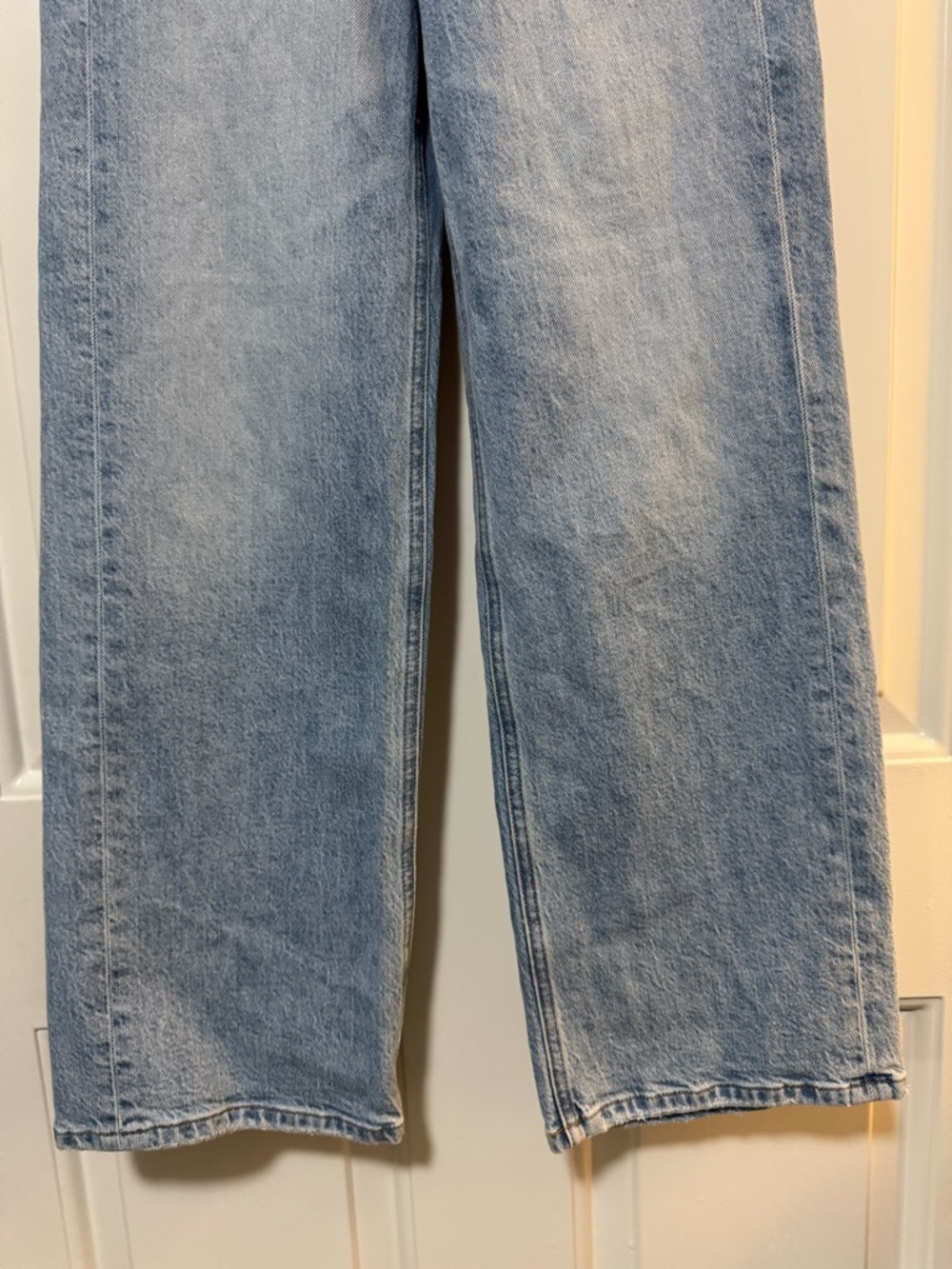 AYR The Secret Sauce Straight Leg Denim Jeans Hero Baby Size 24S $265 - Picture 3 of 11